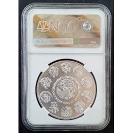 2018 1 Oz Mexican Libertad MS70 Reverse