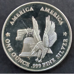 1 Oz  California Crown Mint He Made Uncle Cranky Saddam Reverse