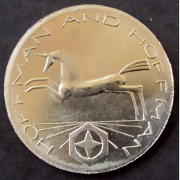 1981 1 Oz Hoffman & Hoffman Unicorn Obverse
