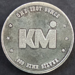 1981 1 Oz Kennesaw Mint The General Reverse
