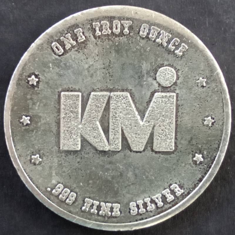 1981 1 Oz Kennesaw Mint The General Reverse