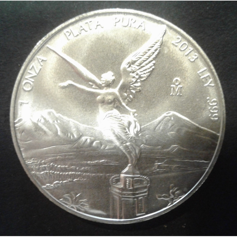 2013 1 Oz Mexican Libertad Obverse