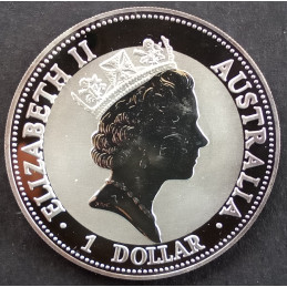 1992 1 Oz Australian Kookaburra Obverse