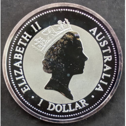 1998 1 Oz Australian Kookaburra Obverse