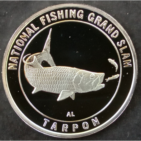 1 Oz NAFC Tarpon Obverse