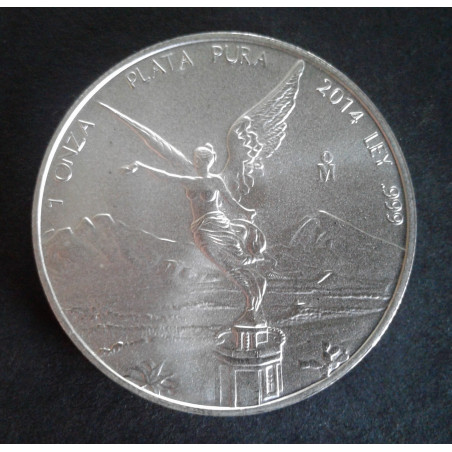 2014 1 Oz Mexican Libertad Obverse