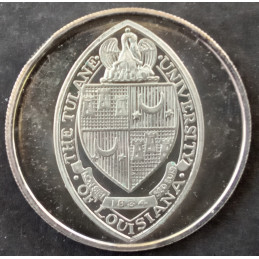 1971 1 Oz Tulane Homecoming Reverse