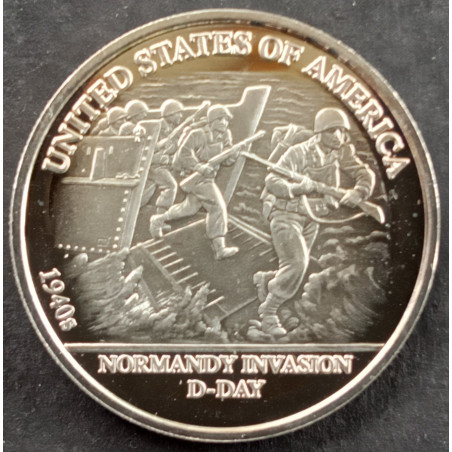 1/2 Oz Danbury Mint Historical Decades 1940 Obverse