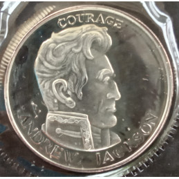 1992 1/2 Oz Liberty Lobby Andrew Jackson Obverse