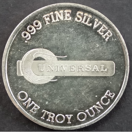 1981 1 Oz Universal 40th Anniversary Obverse