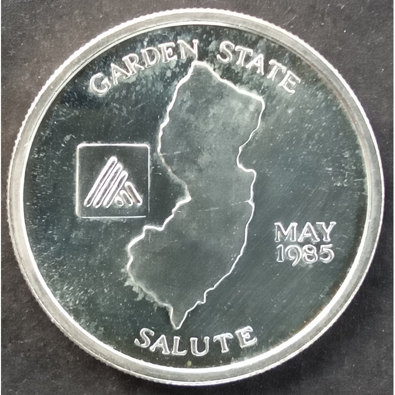 1985 1 Oz United Jersey Banks Reverse