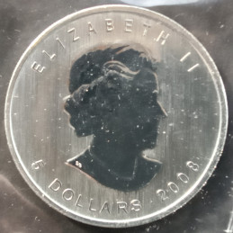 2008 1 Oz Canada Vancouver Olympics Obverse