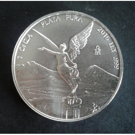 2016 1 Oz Mexican Libertad Obverse