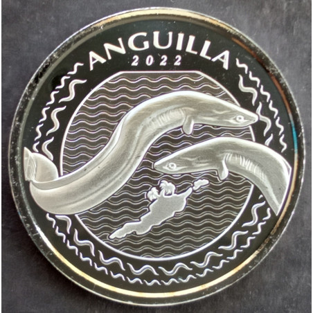 2022 1 Oz Anguilla EC8 Eels Reverse