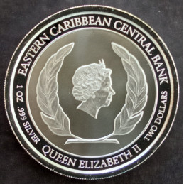 2019 1 Oz Antigua & Barbuda Rum Runner Obverse