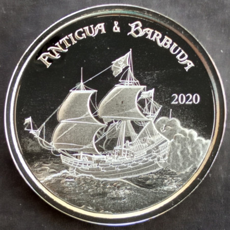 2020 1 Oz Antigua & Barbuda Rum Runner Reverse