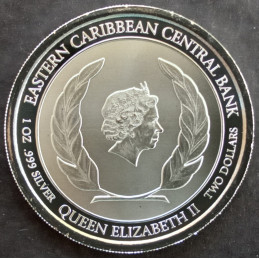 2020 1 Oz Antigua & Barbuda Rum Runner Obverse