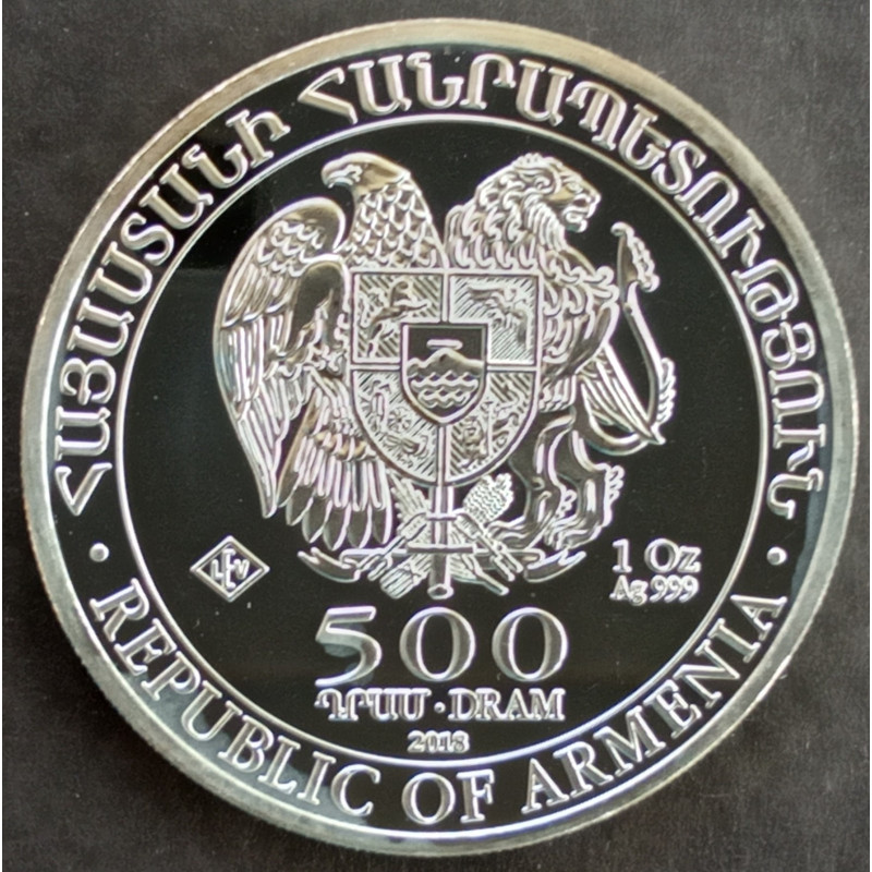 2018 1 Oz Armenia Noah's Ark Obverse