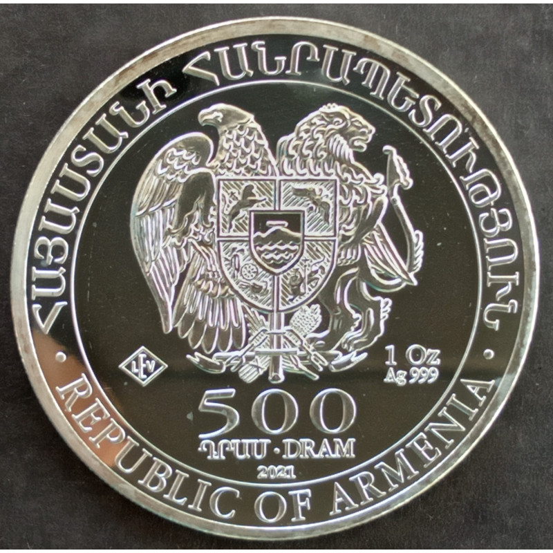 2021 1 Oz Armenia Noah's Ark Obverse