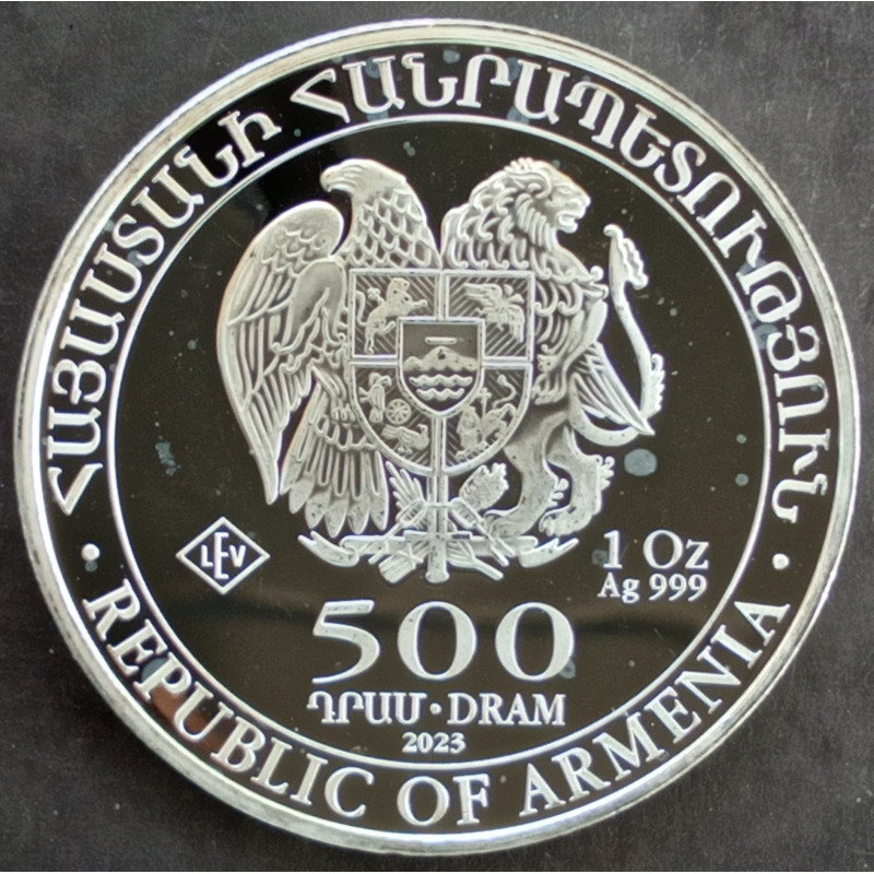 2023 1 Oz Armenia Noah's Ark Obverse
