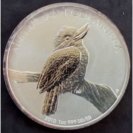 2010 1 Oz Australian Kookaburra Reverse