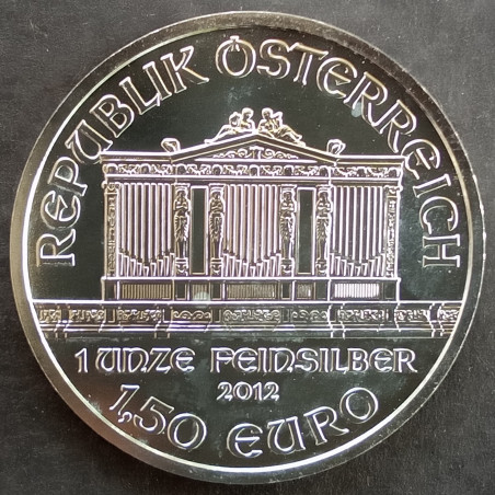 2012 1 Oz Austria Philharmonic Obverse