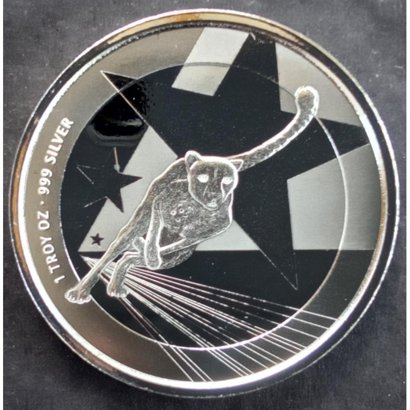 2019 1 Oz Cameroun Cheetah Reverse