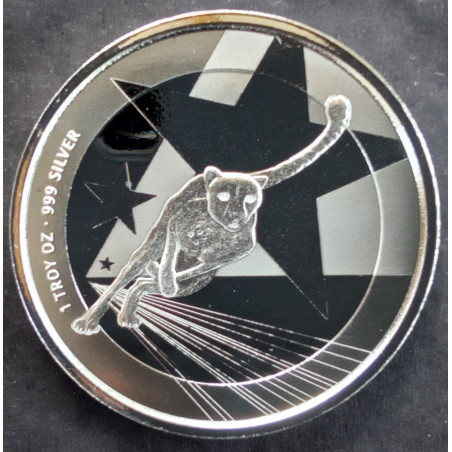 2019 1 Oz Cameroun Cheetah Reverse