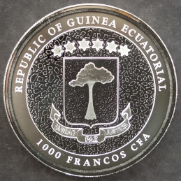 2021 1 Oz Equatorial Guinea Giraffe Obverse