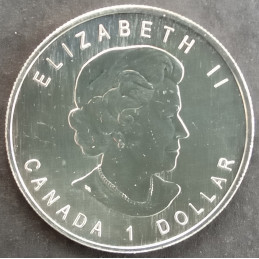 2006 1/2 Oz Canada Wolf Obverse