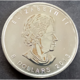 2013 1 1/2 Oz Canada Polar Bear Obverse