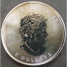 2015 3/4 Oz Canada Wolf Obverse