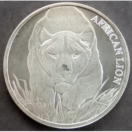 2017 1 Oz Chad Lion Reverse