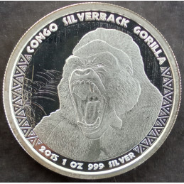 2015 1 Oz Congo Gorilla Reverse