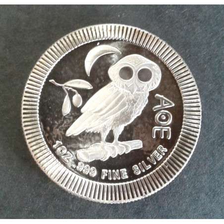 2017 1 Oz Niue Athenian Owl Obverse