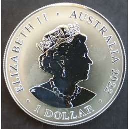 2022 1 Oz Australia Zoo Sumatran Elephant Obverse