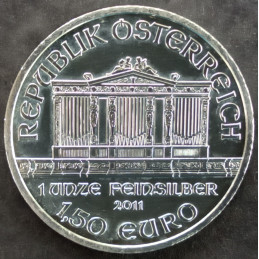 2011 1 Oz Austria Philharmonic Reverse