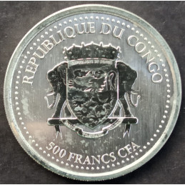 2023 1 Oz Congo Gorilla Reverse