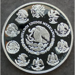 2018 1 Oz Mexican Libertad Proof Reverse