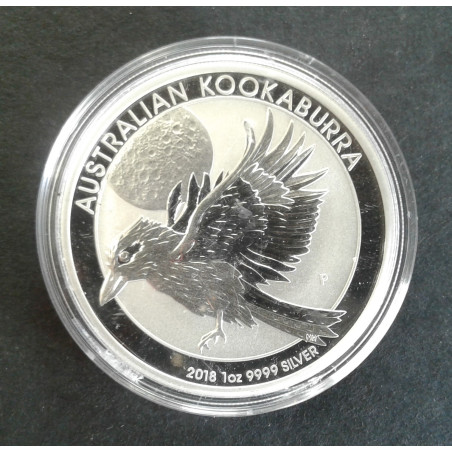 2018 1 Oz Australian Koookaburra Obverse
