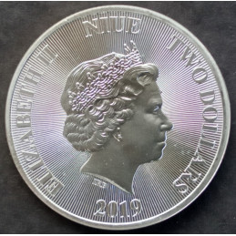 2019 1 Oz Niue Tree of Life Obverse