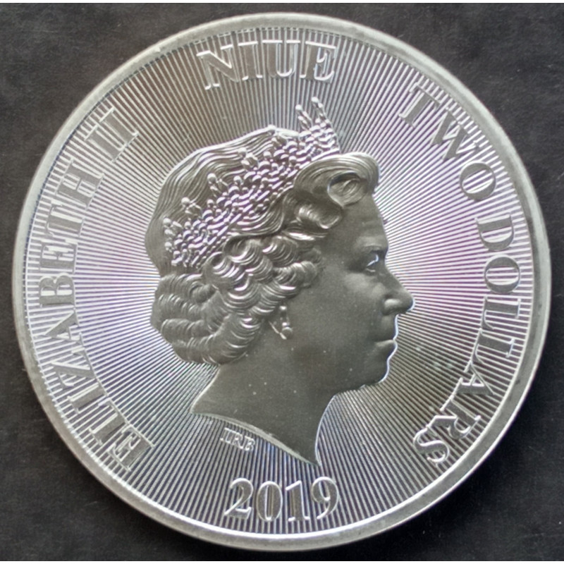 2019 1 Oz Niue Tree of Life Obverse