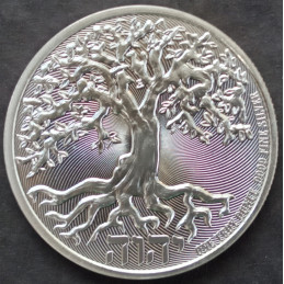 2019 1 Oz Niue Tree of Life Reverse