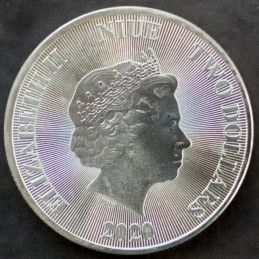 2020 1 Oz Niue Tree of Life Obverse