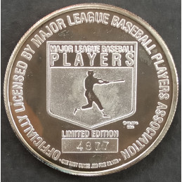 1993 1 Oz Highland Mint Barry Bonds Reverse
