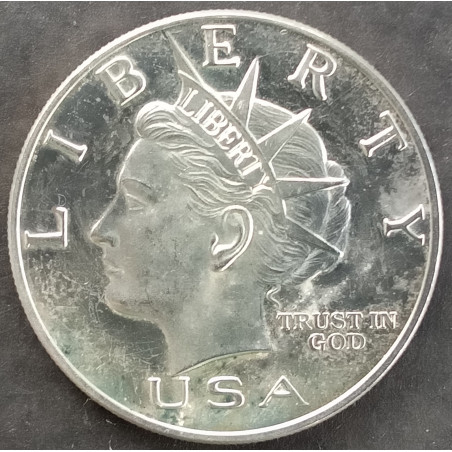1999 1 Oz NorFed Liberty Dollar Obverse