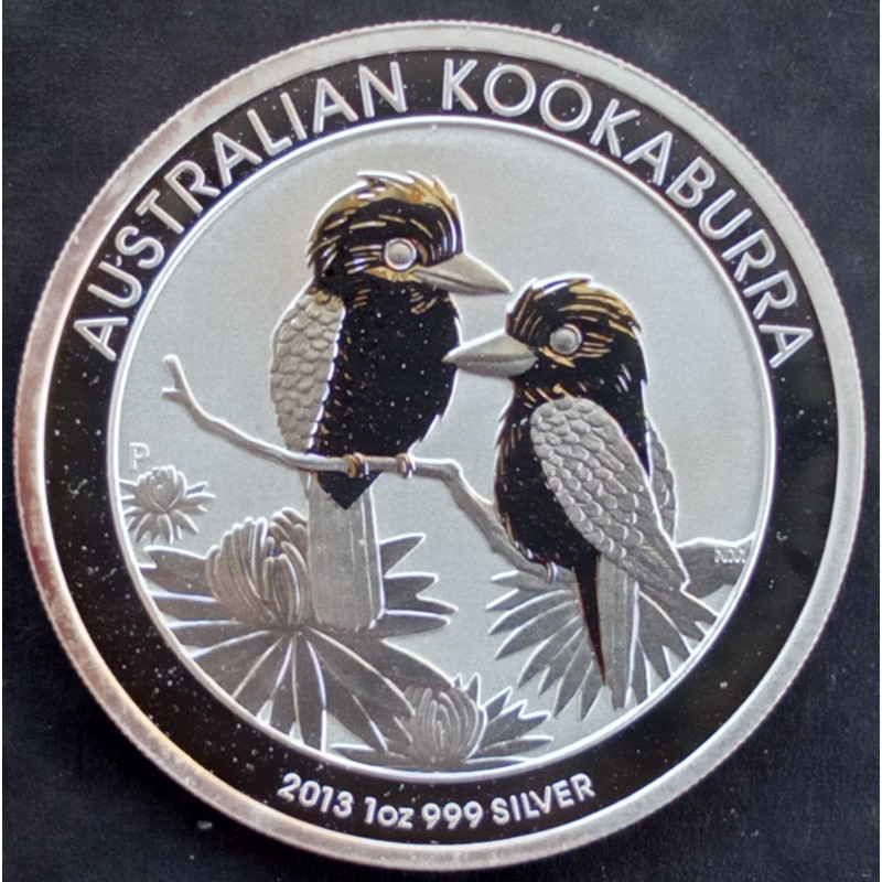 2013 1 Oz Australian Kookaburra Reverse