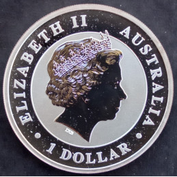 2013 1 Oz Australian Kookaburra Obverse