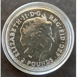 2014 1 Oz Great Britain Lunar [Horse] Mule ERROR Obverse