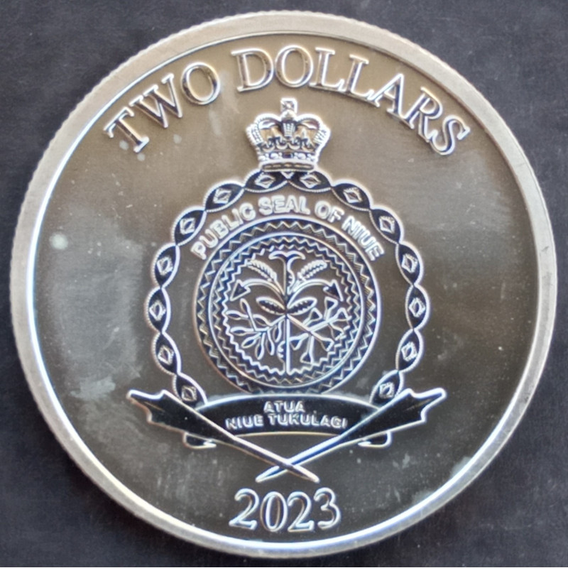 2023 1 Oz Niue Tree of Life Obverse